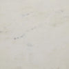 Hammered White Marble Iron Coffee Table | shipping 6/25/2025