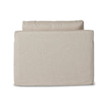 Hampton Creme Slipcover Swivel Chair | ready to ship!