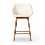 Hannah Kerbey Ivory Swivel Bar + Counter Stool