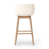 Hannah Kerbey Ivory Swivel Bar + Counter Stool