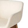 Hannah Kerbey Ivory Swivel Bar + Counter Stool