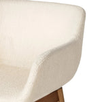 Hannah Kerbey Ivory Swivel Bar + Counter Stool