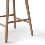 Hannah Kerbey Ivory Swivel Bar + Counter Stool