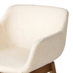 Hannah Kerbey Ivory Swivel Bar + Counter Stool