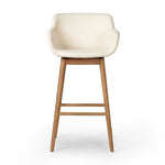 Hannah Kerbey Ivory Swivel Bar + Counter Stool