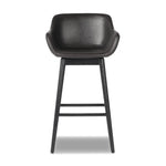 Hannah Sonoma Black Swivel Bar + Counter Stool