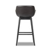 Hannah Sonoma Black Swivel Bar + Counter Stool