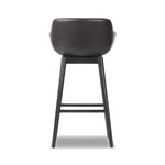 Hannah Sonoma Black Swivel Bar + Counter Stool