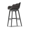 Hannah Sonoma Black Swivel Bar + Counter Stool