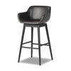 Hannah Sonoma Black Swivel Bar + Counter Stool