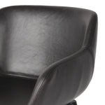 Hannah Sonoma Black Swivel Bar + Counter Stool