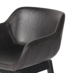 Hannah Sonoma Black Swivel Bar + Counter Stool