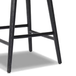 Hannah Sonoma Black Swivel Bar + Counter Stool