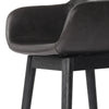 Hannah Sonoma Black Swivel Bar + Counter Stool