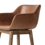 Hannah Sonoma Chestnut  Swivel Bar + Counter Stool | shipping 8/6/2025
