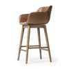 Hannah Sonoma Chestnut  Swivel Bar + Counter Stool | shipping 8/6/2025