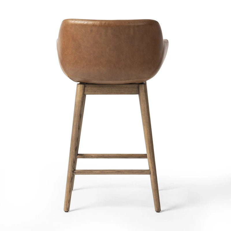 Hannah Sonoma Chestnut Swivel Counter Stool | ready to ship!