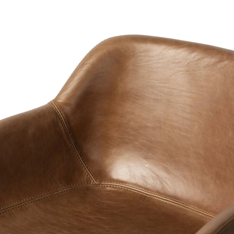 Hannah Sonoma Chestnut Swivel Counter Stool | ready to ship!