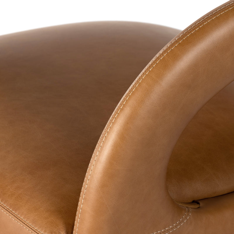 Hawkins Sonoma Butterscotch Swivel Chair | ready to ship!