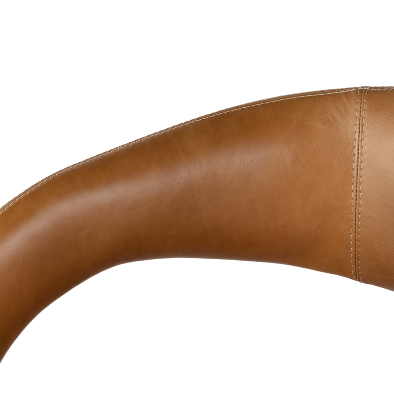 Hawkins Sonoma Butterscotch Swivel Chair | ready to ship!
