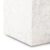 Reina Carrara Marble End Table | ready to ship!