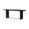 Huxley Smoked Black Veneer Console Table | shipping 6/3/2025