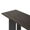 Huxley Smoked Black Veneer Console Table | shipping 6/3/2025
