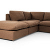 Ingel Antwerp Cafe 4-Piece Sectional W/ Ottoman