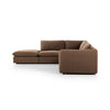 Ingel Antwerp Cafe 4-Piece Sectional W/ Ottoman