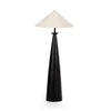 Innes Matte Black Tapered Shade Floor Lamp | ready to ship!