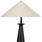 Innes Matte Black Tapered Shade Floor Lamp | ready to ship!