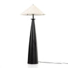 Innes Matte Black Tapered Shade Floor Lamp | ready to ship!
