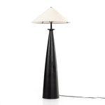 Innes Matte Black Tapered Shade Floor Lamp | ready to ship!