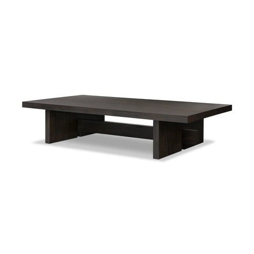 Isaac Smoked Black Coffee Table | ready to ship!