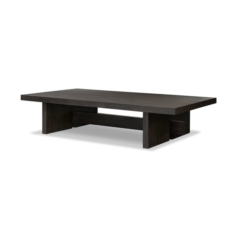 Isaac Smoked Black Coffee Table | ready to ship!