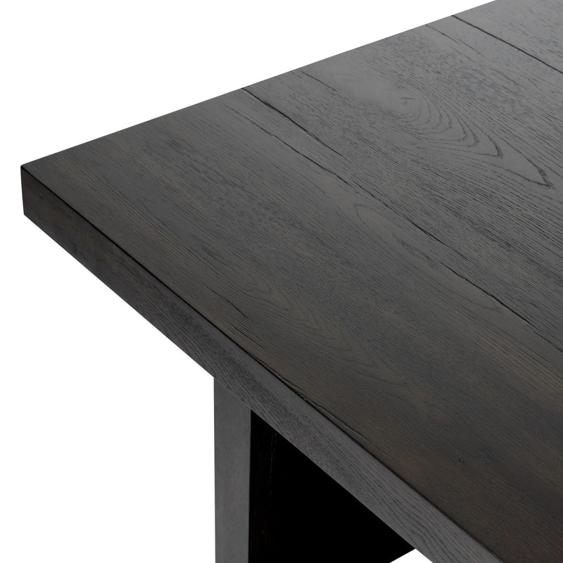 Isaac Smoked Black Coffee Table | ready to ship!