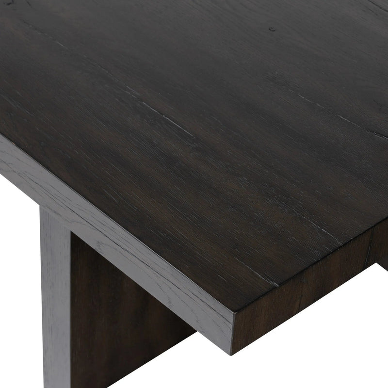 Isaac Smoked Black Coffee Table | ready to ship!