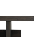 Isaac Smoked Black Coffee Table | ready to ship!