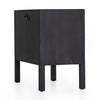 Isador Black Wash Poplar Bar Cabinet | shipping 6/15/2025