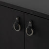 Isador Black Wash Poplar Bar Cabinet | shipping 6/15/2025