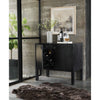 Isador Black Wash Poplar Bar Cabinet | shipping 6/15/2025