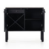 Isador Black Wash Poplar Bar Cabinet | shipping 6/15/2025