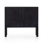 Isador Black Wash Poplar Bar Cabinet | shipping 6/15/2025