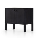 Isador Black Wash Poplar Bar Cabinet | shipping 6/15/2025