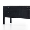 Isador Black Wash Poplar Media Console | shipping 7/4/2025