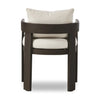 Jackson Alessi Linen Outdoor Metal Dining Chair | ready to ship!