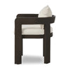 Jackson Alessi Linen Outdoor Metal Dining Chair | ready to ship!