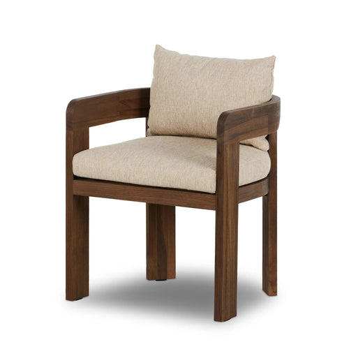 Jackson Ellor Beige Outdoor Dining Chair | shipping 8/24/2025