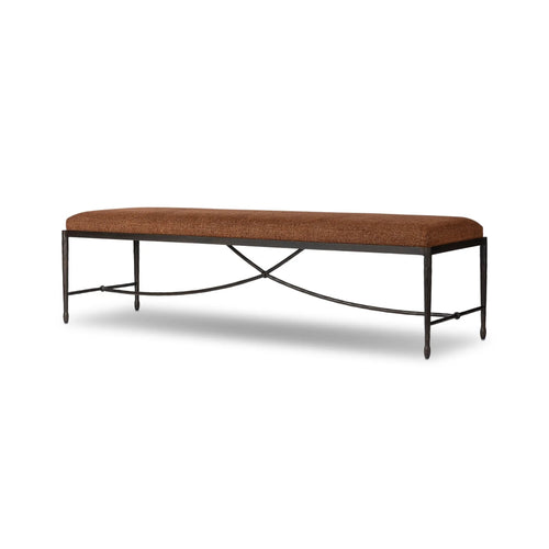 Jade Crypton Wayfarer Sienna Accent Bench | shipping 08/10/2025