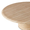Janice Sand Striae Coffee Table | shipping 6/19/2025